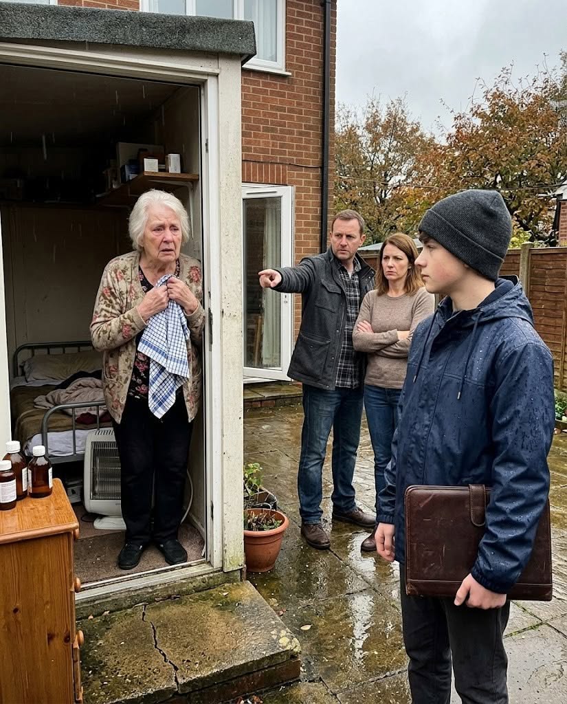 "When my grandson came to see me, he asked why I was living in a cramped little room behind the house." - Full Story