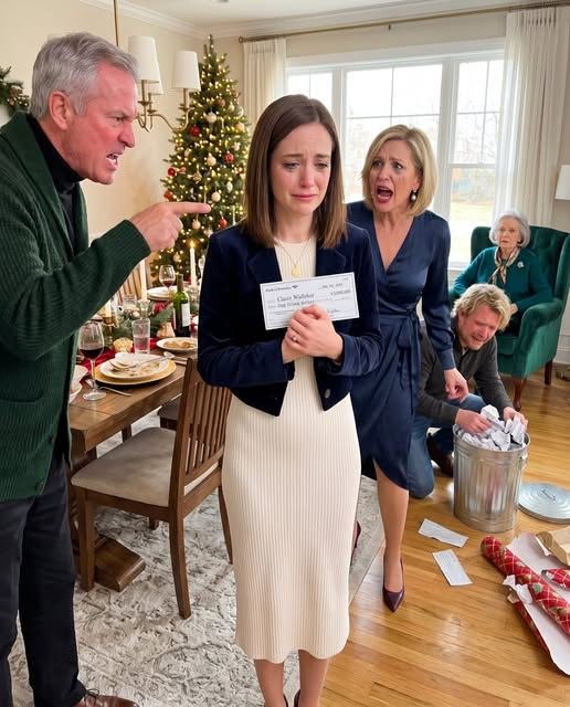 At Christmas dinner, Grandma handed every family member a $5 million check, but everyone laughed like it was a cruel joke.