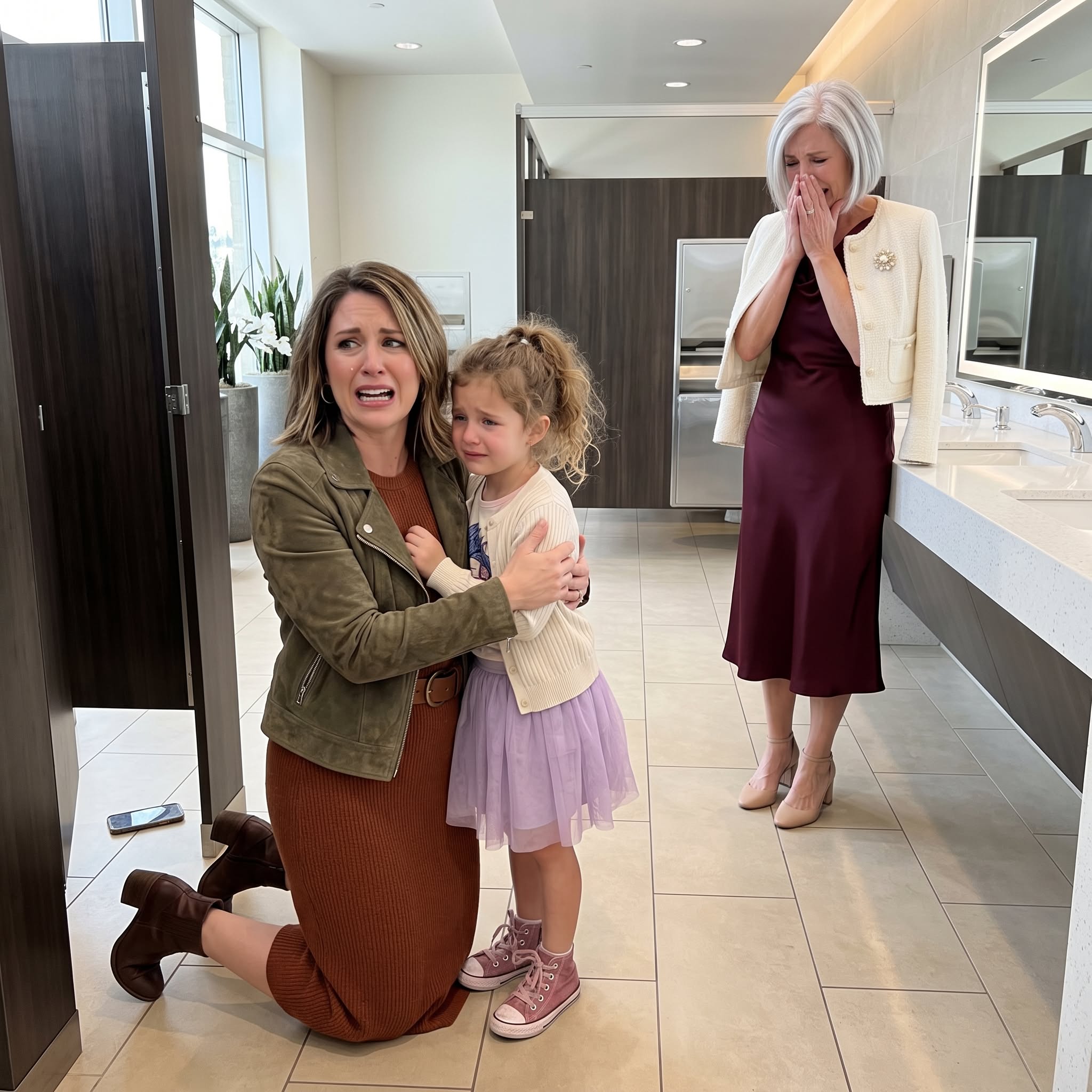 During Shopping, My 8-Year-Old Grabbed My Hand And Begged, “Mom, Quickly, To The Bathroom!”