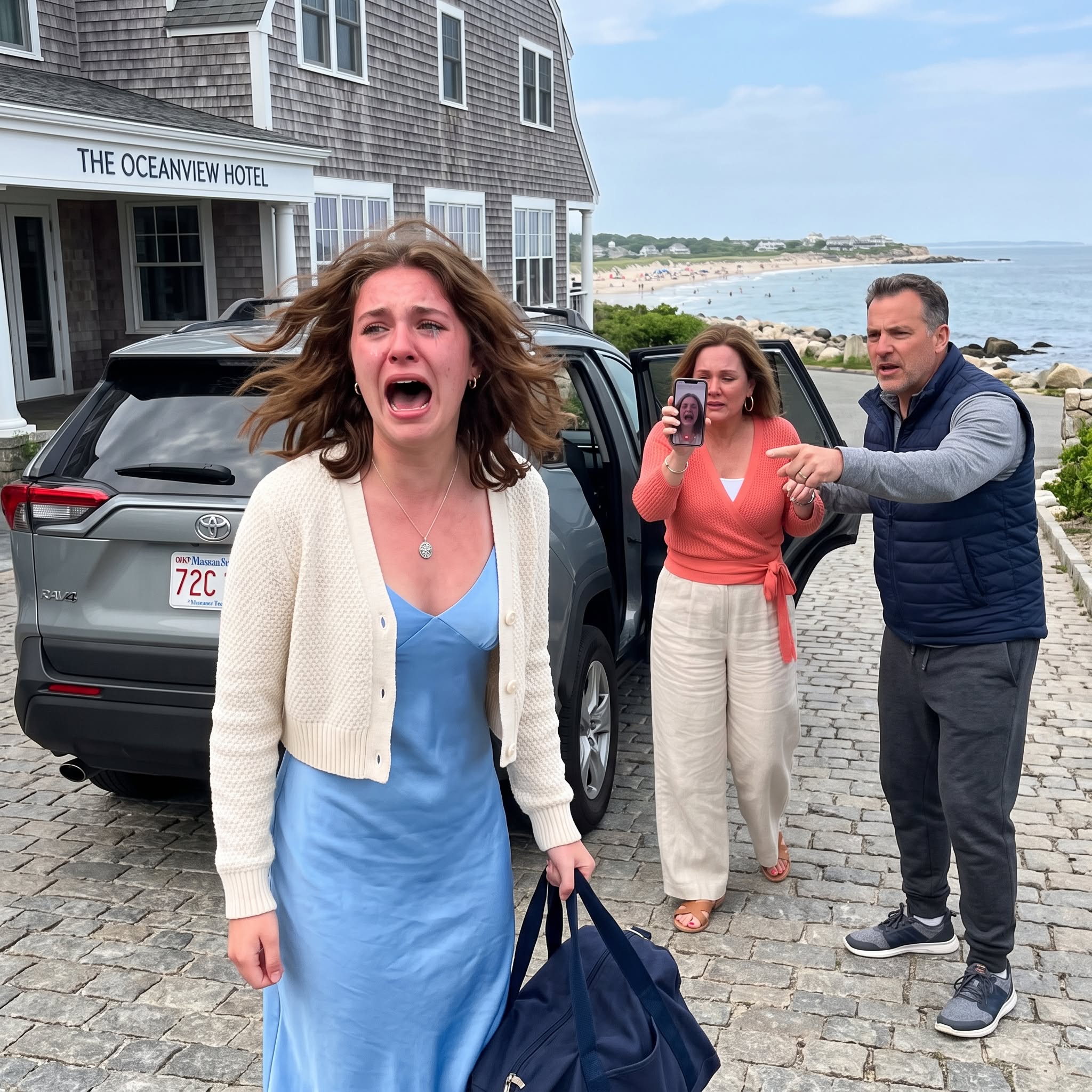 My parents abandoned me at a Cape Cod hotel and said, “Your sister needs us more.” I turned off my phone, walked away, and disappeared without a trace. For one full month, they acted like I was the problem—until panic finally hit them.