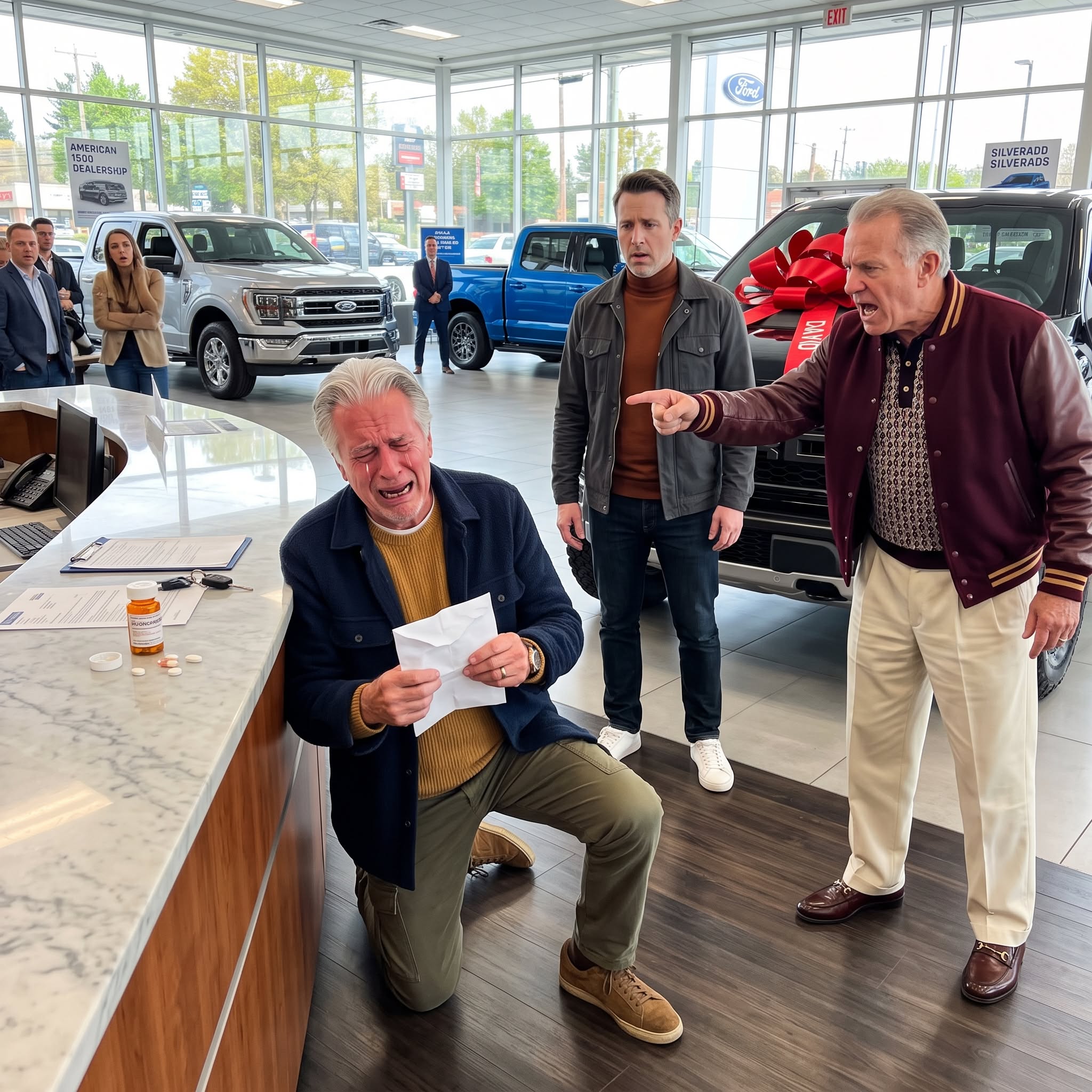 “Sorry, Dad... I Can’t Afford Your $18 Heart Medicine.” That Same Afternoon, My Son Bought His Father-in-law A $90,000 Truck.