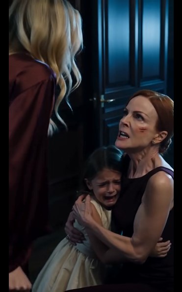 The high-society dining room was dead silent, save for the muffled, terrifying sobs of five-year-old Lily. Crimson blood trickled down Clara’s cheek where Catherine’s diamond-encrusted ring had sliced her skin.