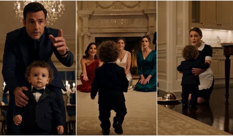 "The Toddler Was Supposed to Choose One of the Elegant Women—But He Turned to the Maid" - Full Story