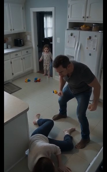 "When my husband grabbed me by the hair and broke my leg, I gave my four-year-old daughter our secret signal. Shaking,