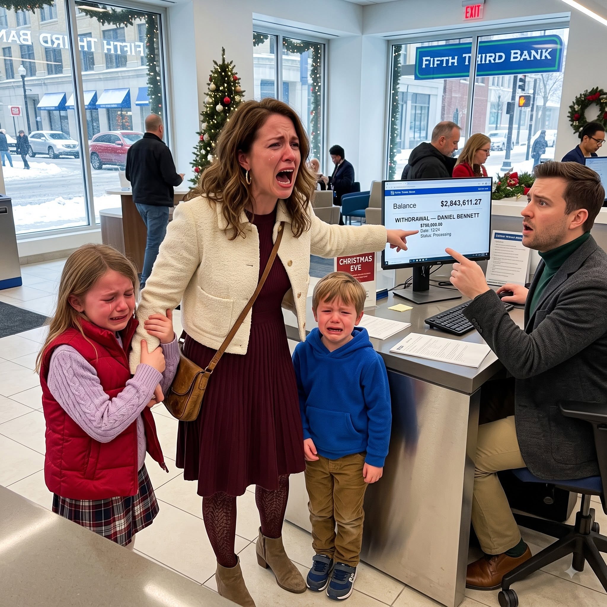 "After our divorce, my husband threw me and our kids out on Christmas Eve without a single cent.