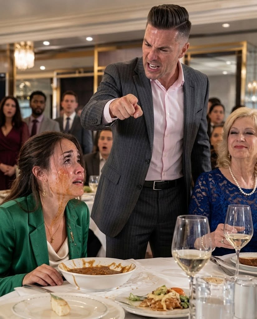 "My son-in-law hum:iliated my daughter in front of everyone at the restaurant and ordered her to lower her head while his mother laughed.
