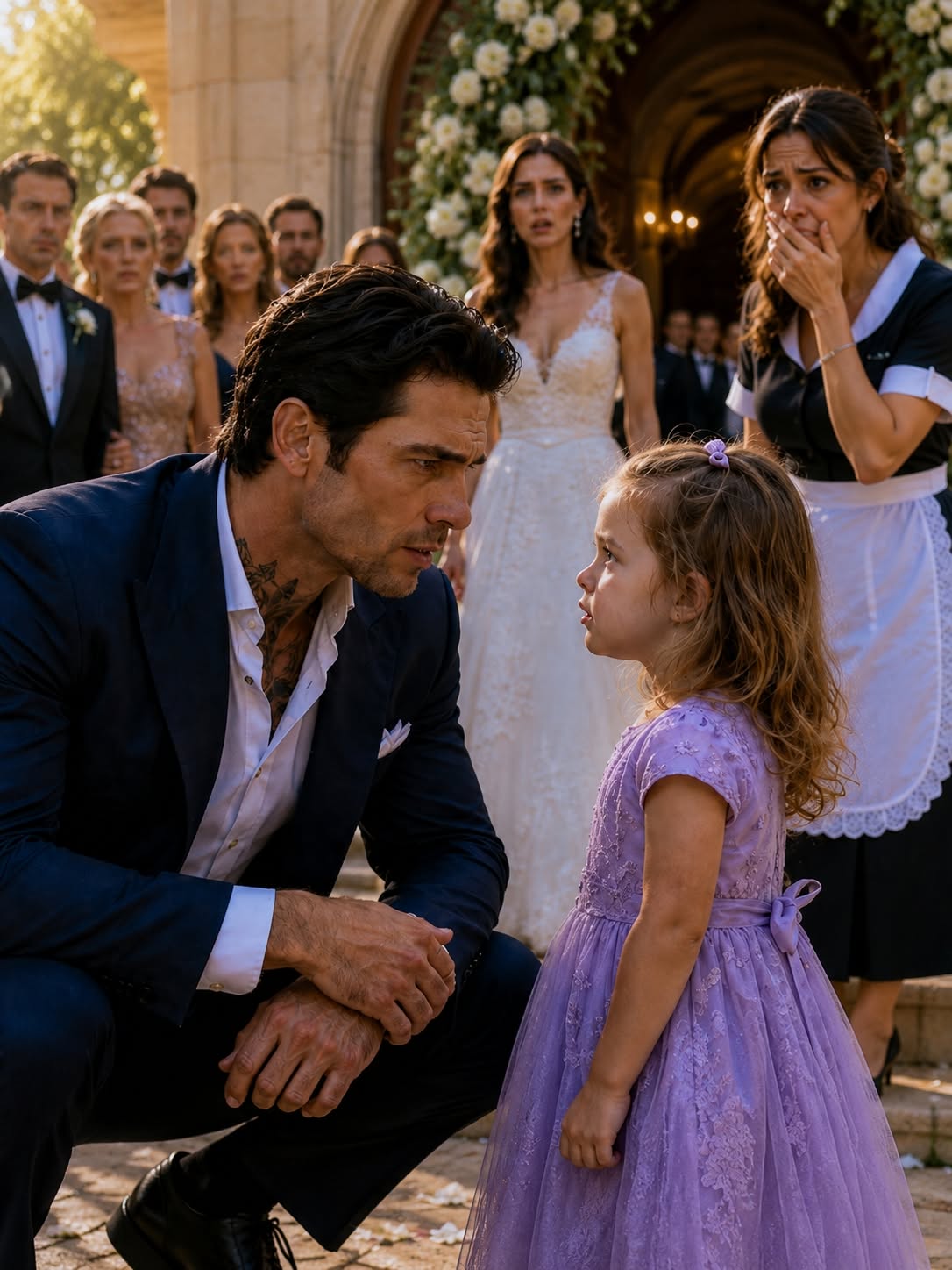 "Mister... Every Time You Left, She Made My Mommy Cry." At His Wedding, a Three-Year-Old Told the Mafia Boss His Bride Hurt Her Mother—Then One Security Archive Exposed the Life He Almost Married Into