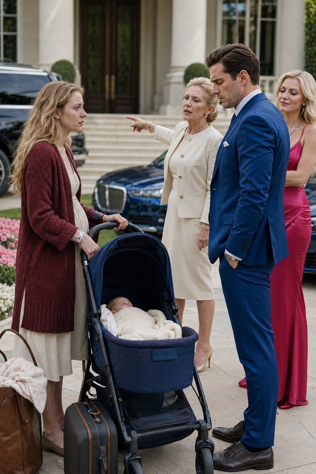 "His Parents Threw Her and Her Newborn Into the Rain—Then the Board Learned Their Quiet Daughter-in-Law Owned the Entire Billion-Dollar Company