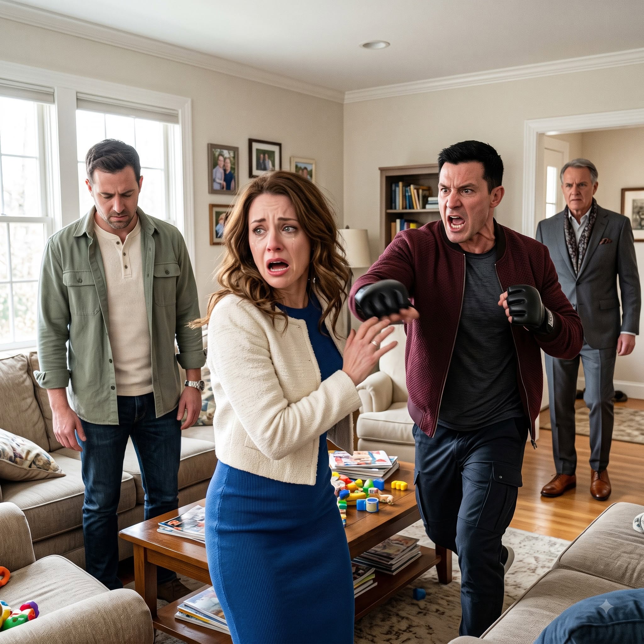 “I’ll break your arm and leave you disabled!” my brother-in-law roared, throwing his MMA gloves at me while my husband stood by and did nothing.