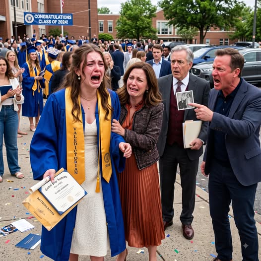 "My Parents Scrolled Through My Valedictorian Speech, Then Walked Out Before I Finished, Saying, “It’s Just High School.”