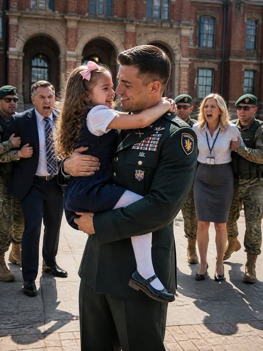 "No one at my daughter's school knew I was one of the highest-ranking officers in the United States Army.