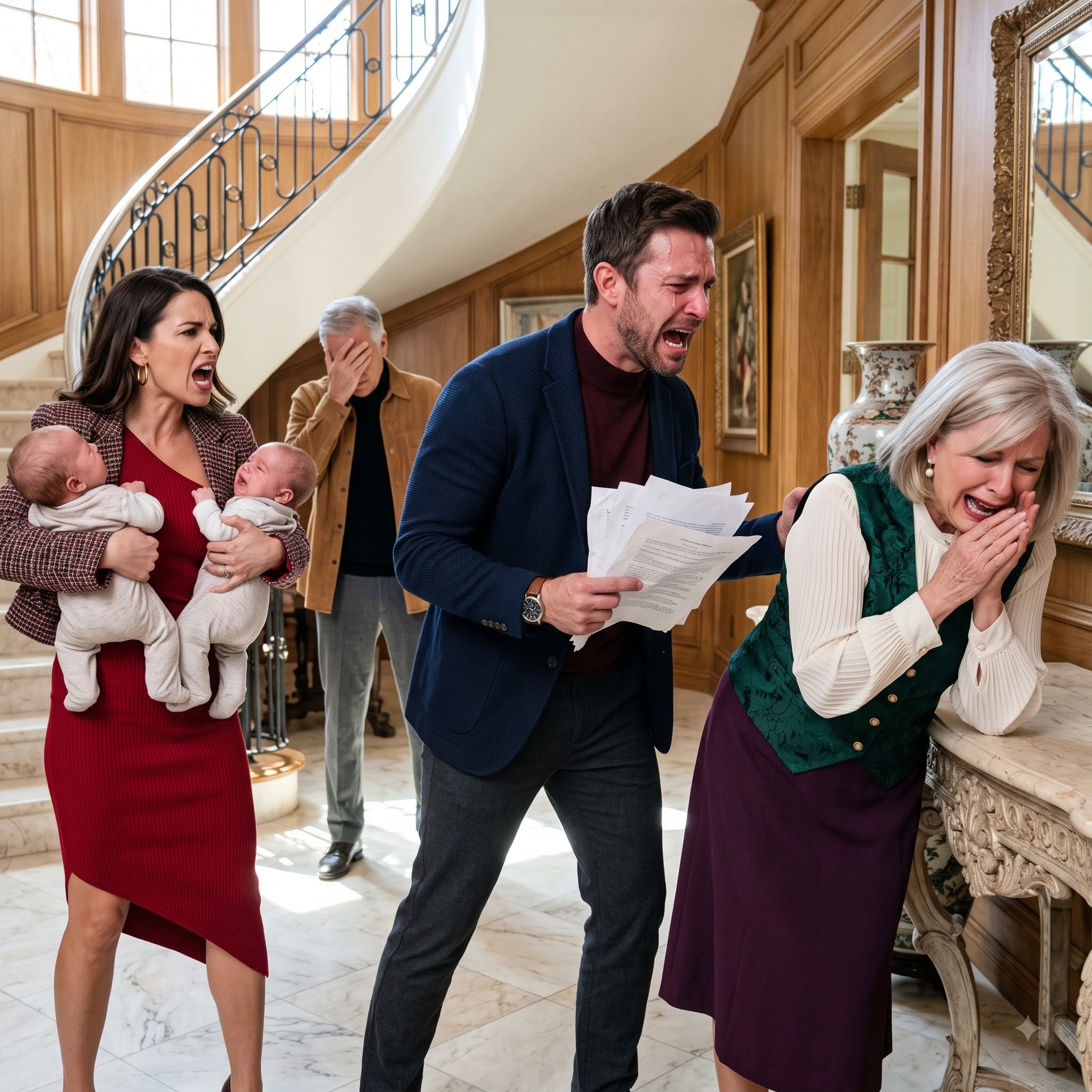 "My husband secretly had twins with my closest friend. I discovered everything, said nothing, and signed the divorce papers without a single question.