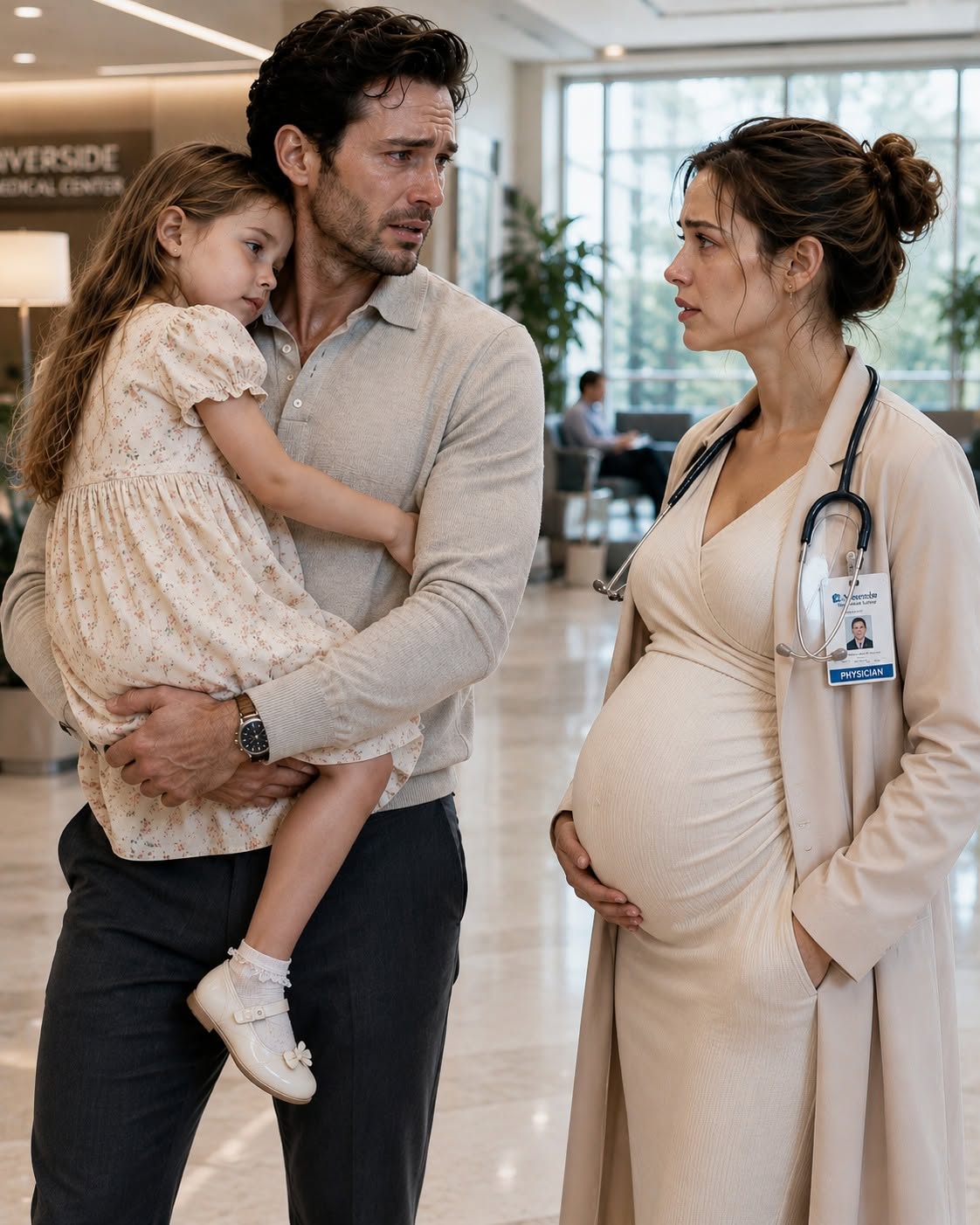 "My ex rushed into my emergency room carrying his injured little girl, expecting doctors, panic, and bad news.