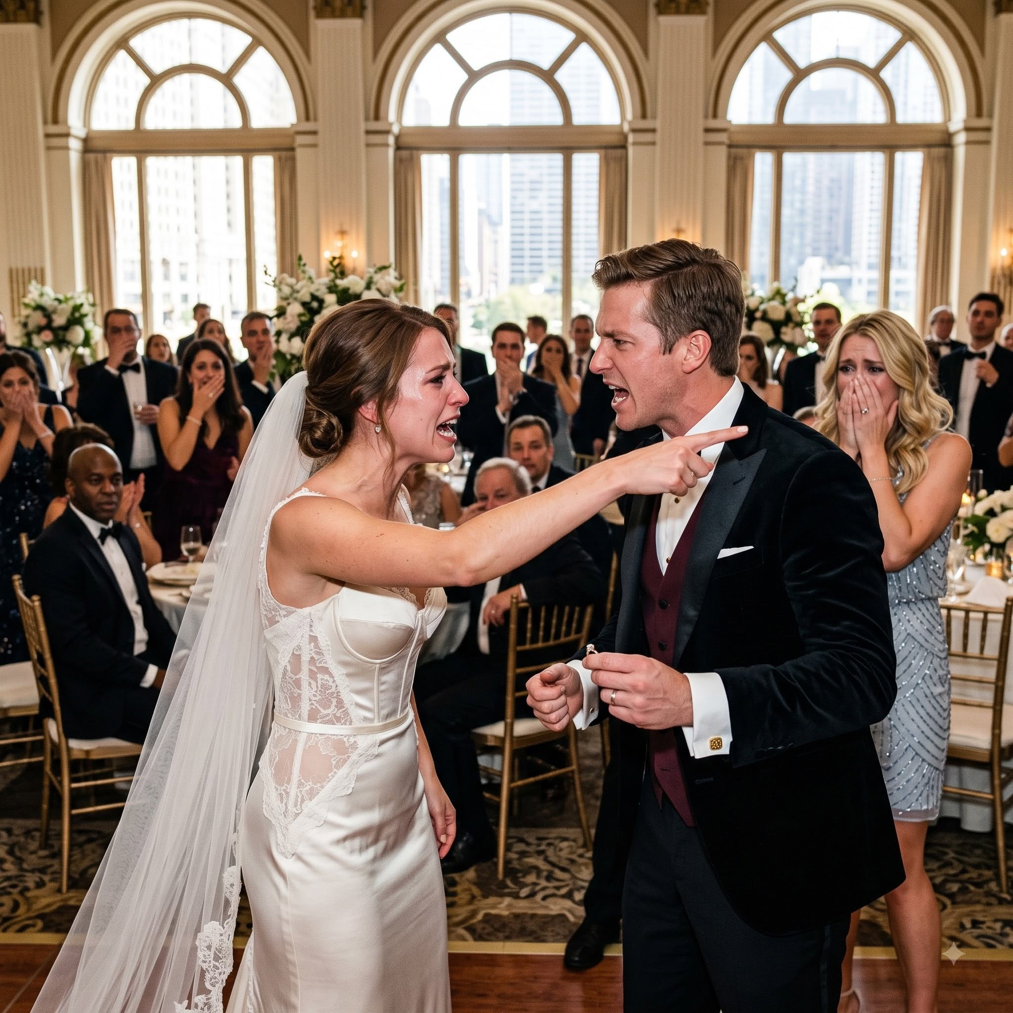 "On Our Wedding Day, He Put My Ring on His Childhood Friend’s Finger and Warned, “Behave Yourself, or I’ll Marry Her Instead.”