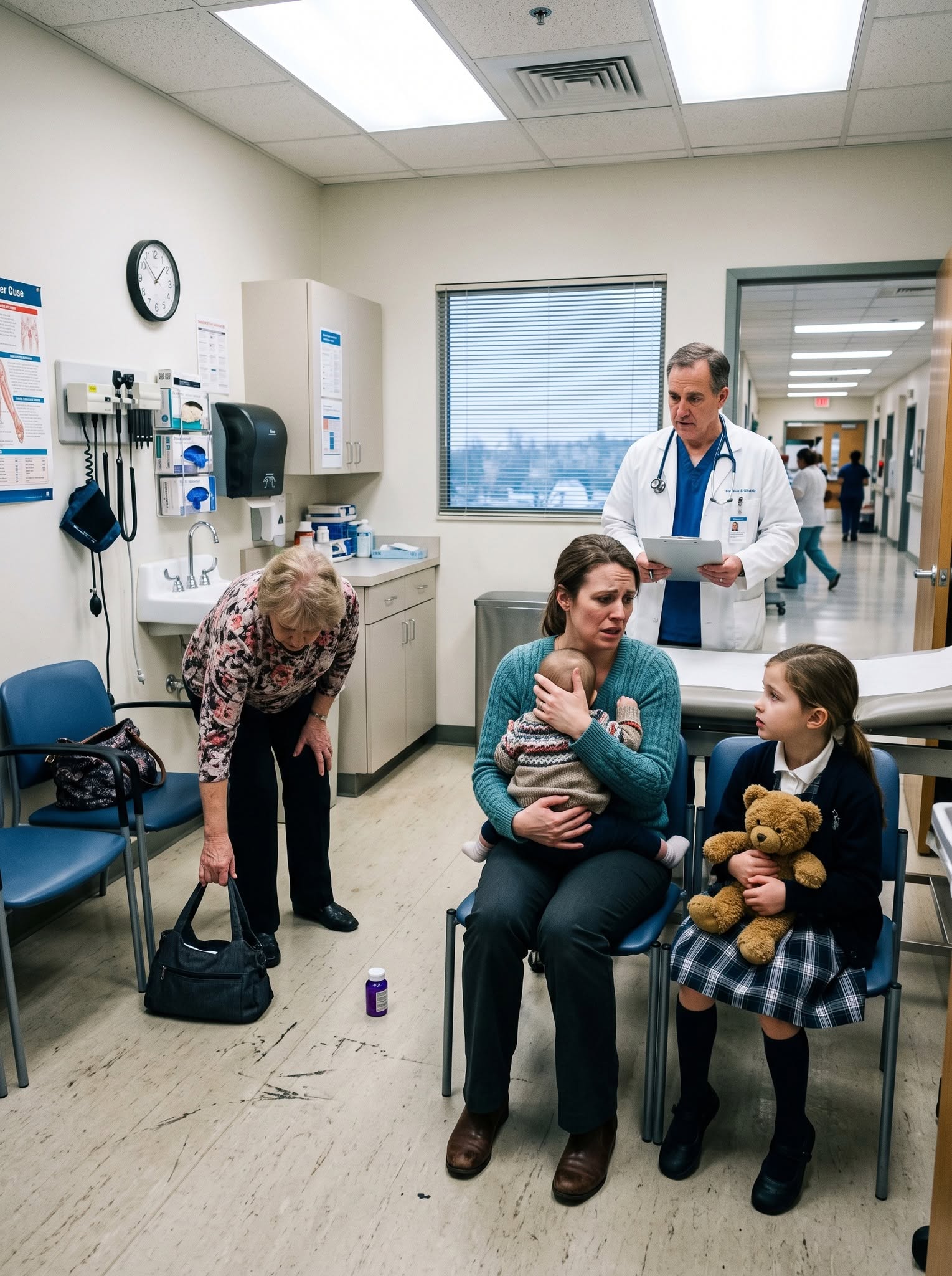 "At 99 degrees, my baby was burning up, but the doctor looked at me and said, “New mothers often panic over nothing.”