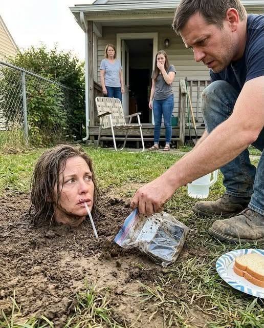 "They buried me up to my neck in the backyard dirt for days while I was pregnant, pouring water and insects over me as “punishment for disobedience.”