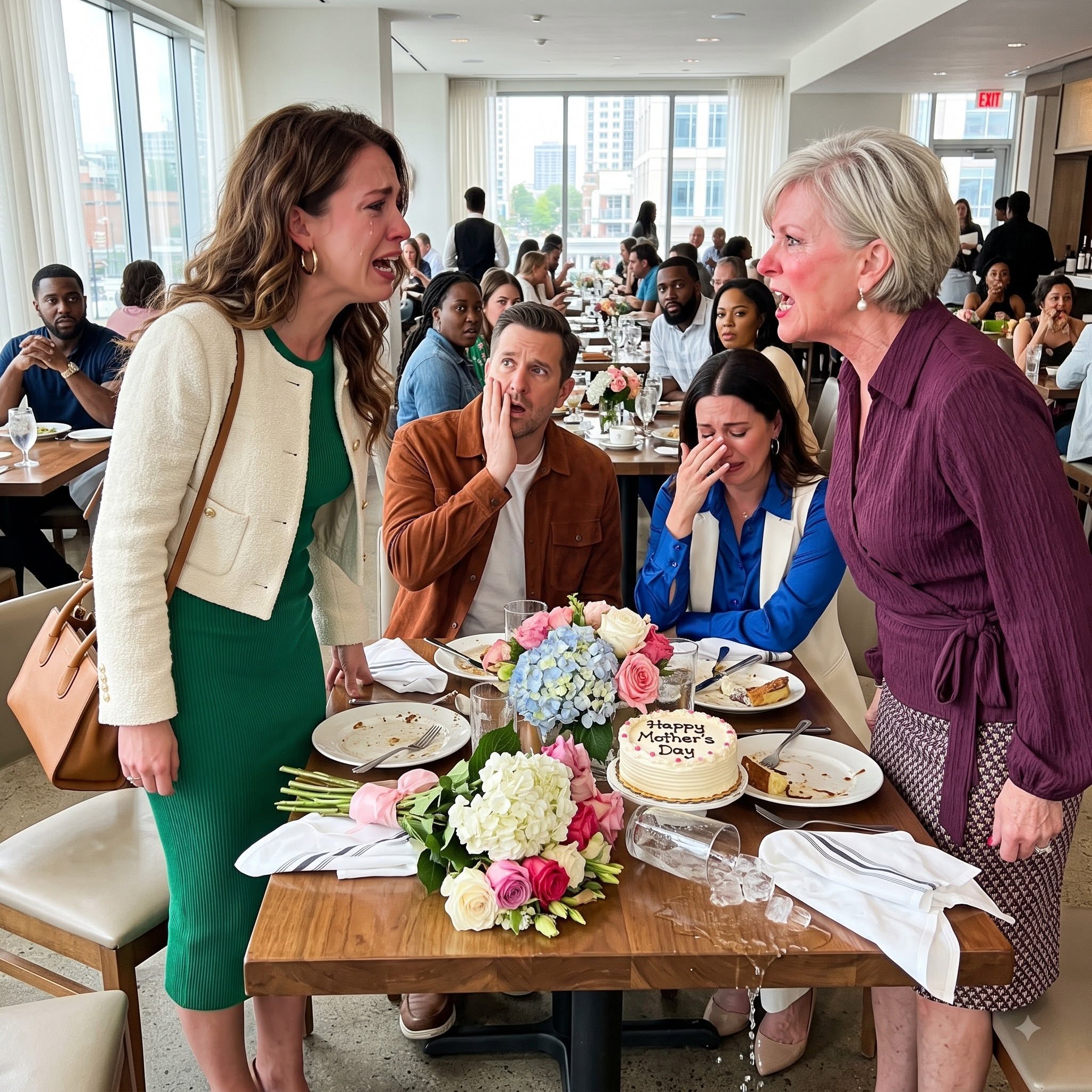 "On Mother’s Day, my mom looked me straight in the eye and said, “I wish you’d never been my daughter.” I stood up, answered,