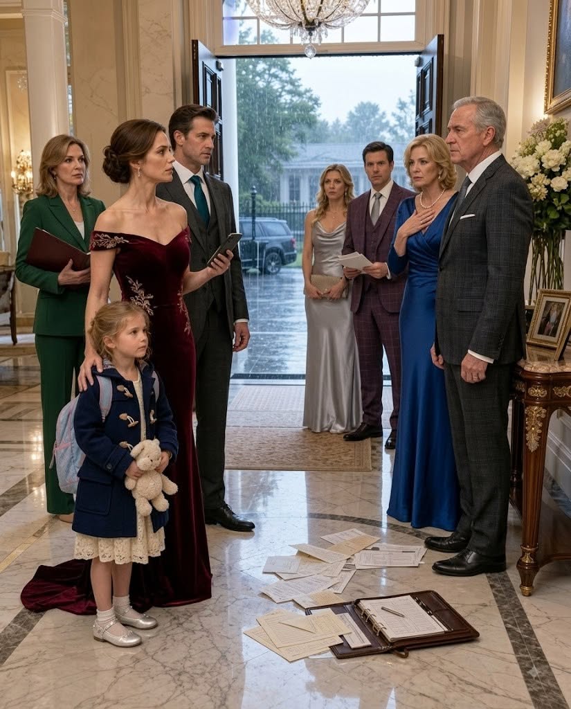 My Parents Left My Six-Year-Old Daughter Outside a Locked School in the Pouring Rain Because My Sister’s Children “Needed the Room.”