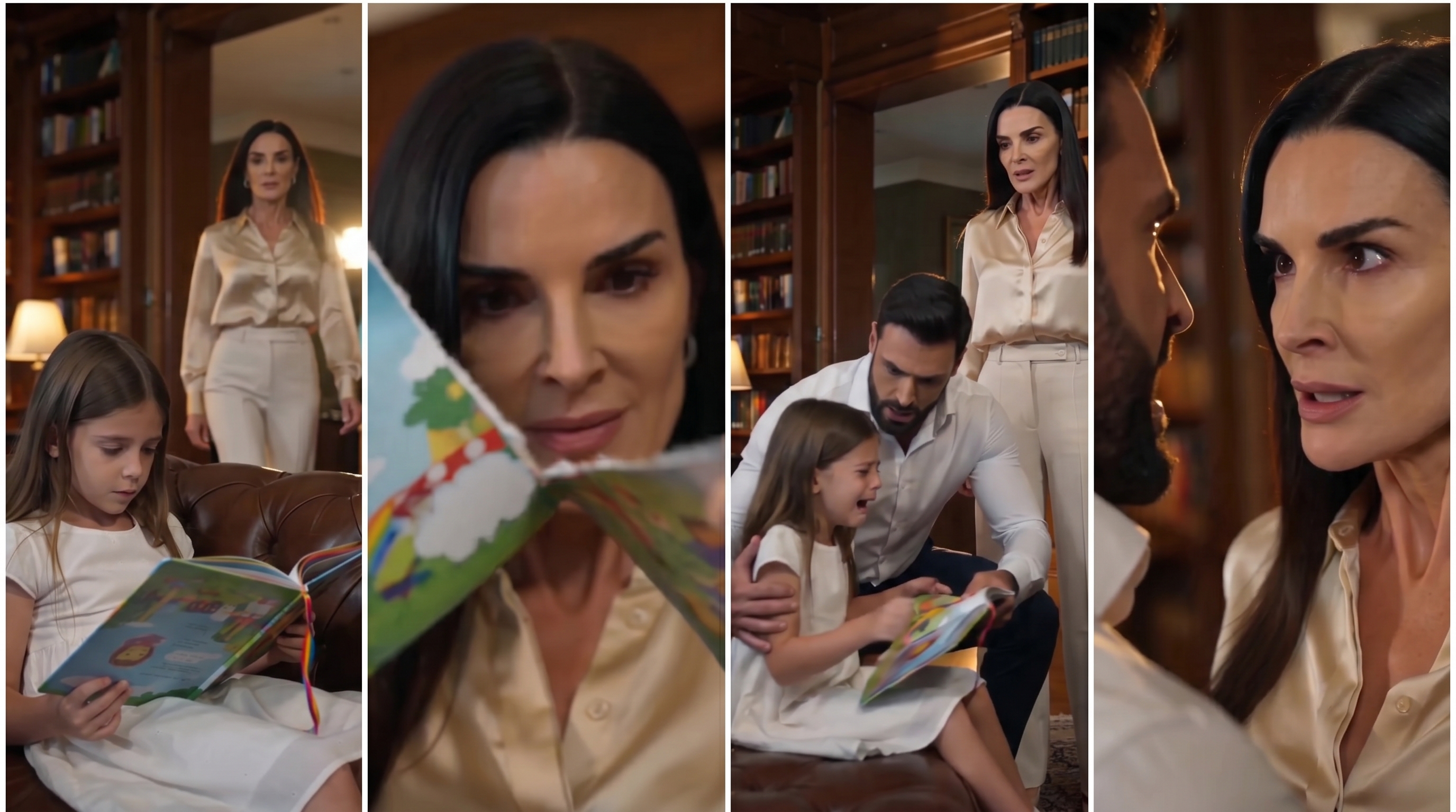"THE SECRET IN THE LIBRARY"-Full Story