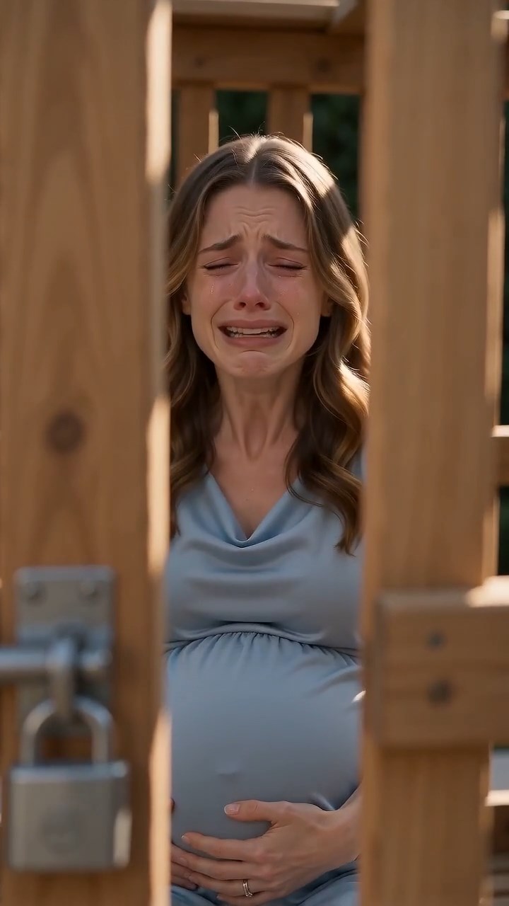 MY HUSBAND LOCKED HIS 8-MONTH-PREGNANT WIFE IN A DOG KENNEL—THEN MY FATHER CAME HOME AND DISCOVERED WHAT HE WAS REALLY AFTER