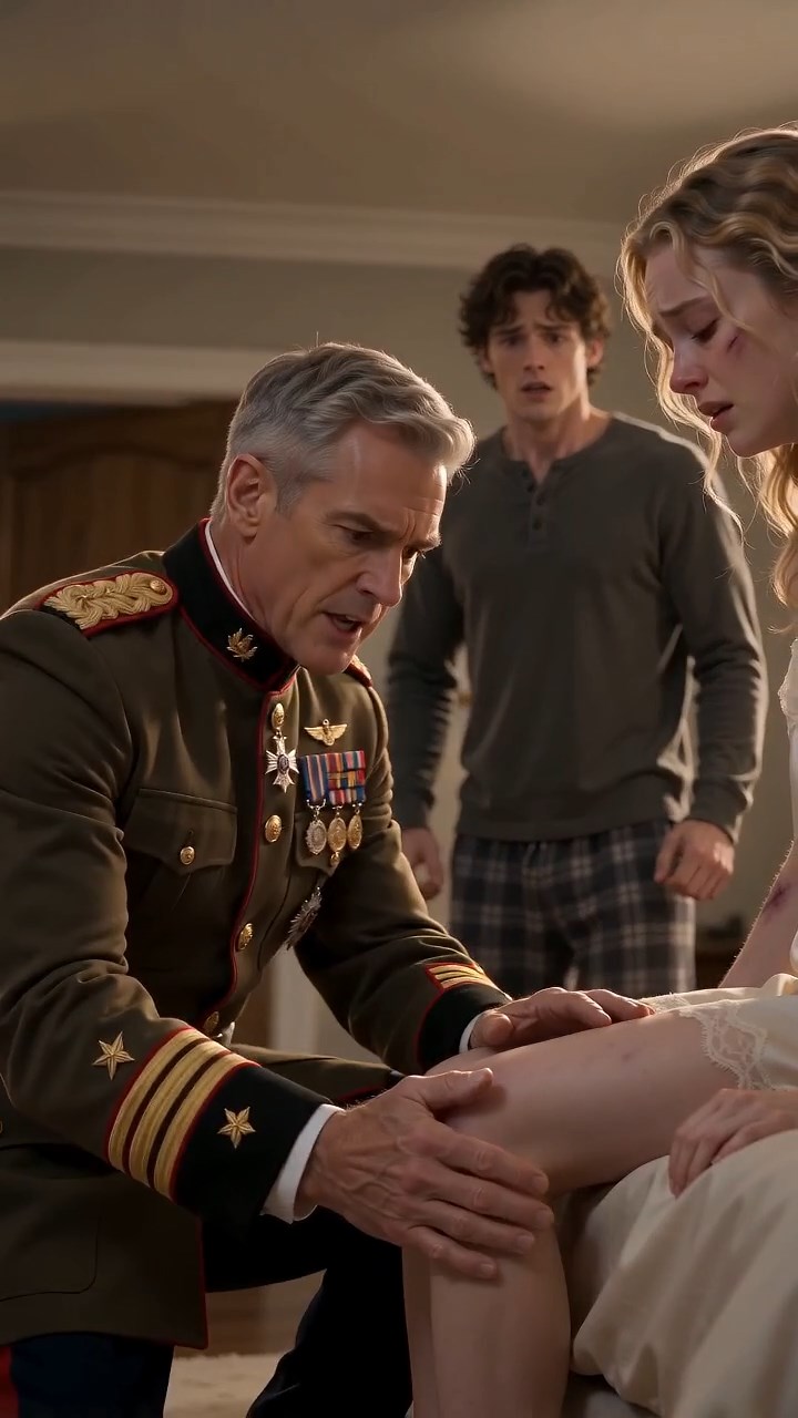 THE GENERAL FOUND HIS DAUGHTER COVERED IN BRUISES—THEN ONE PHOTO EXPOSED A SOLDIER WHO HAD BEEN DEAD FOR FIVE YEARS