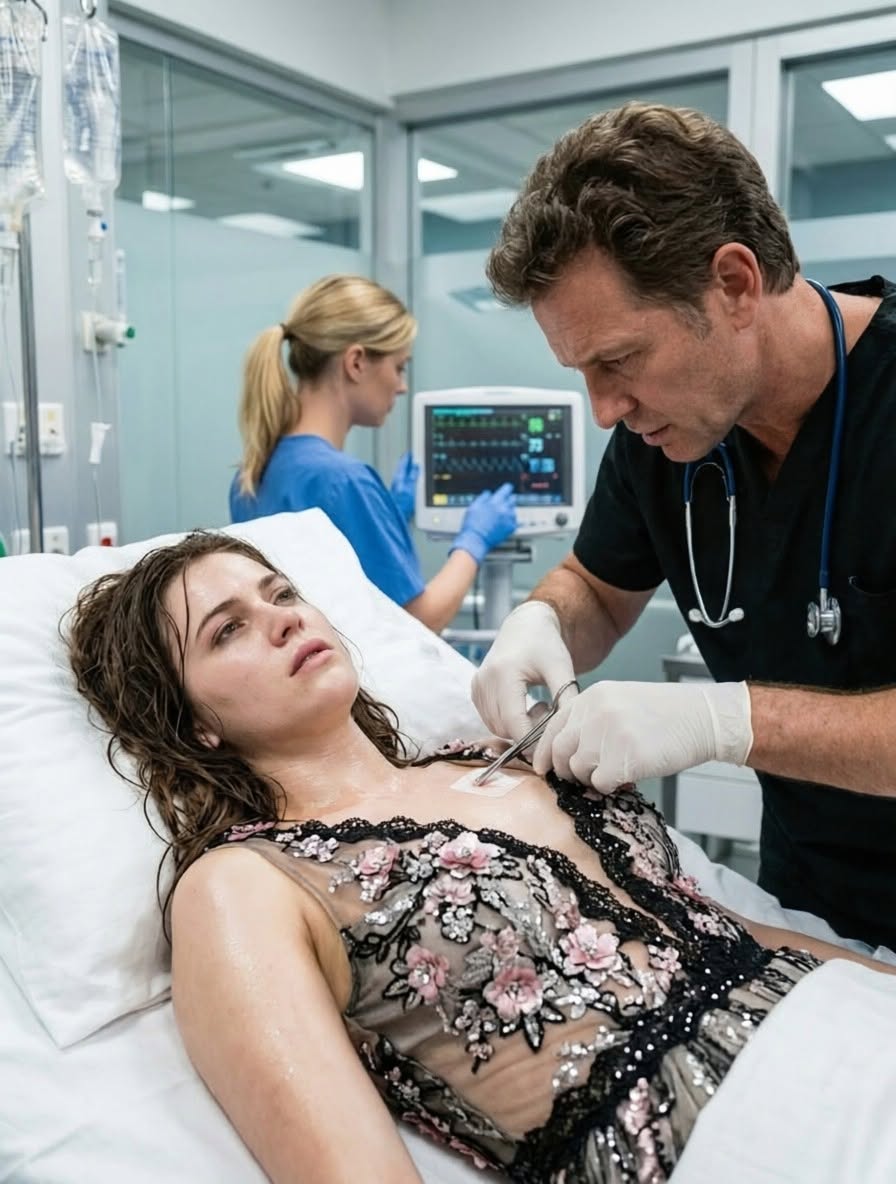 MY BEST FRIEND OF 40 YEARS TRIED TO KILL HIS WIFE IN MY ER—HE NEVER EXPECTED WHAT I FOUND HIDDEN UNDER HER COLLARBONE!
