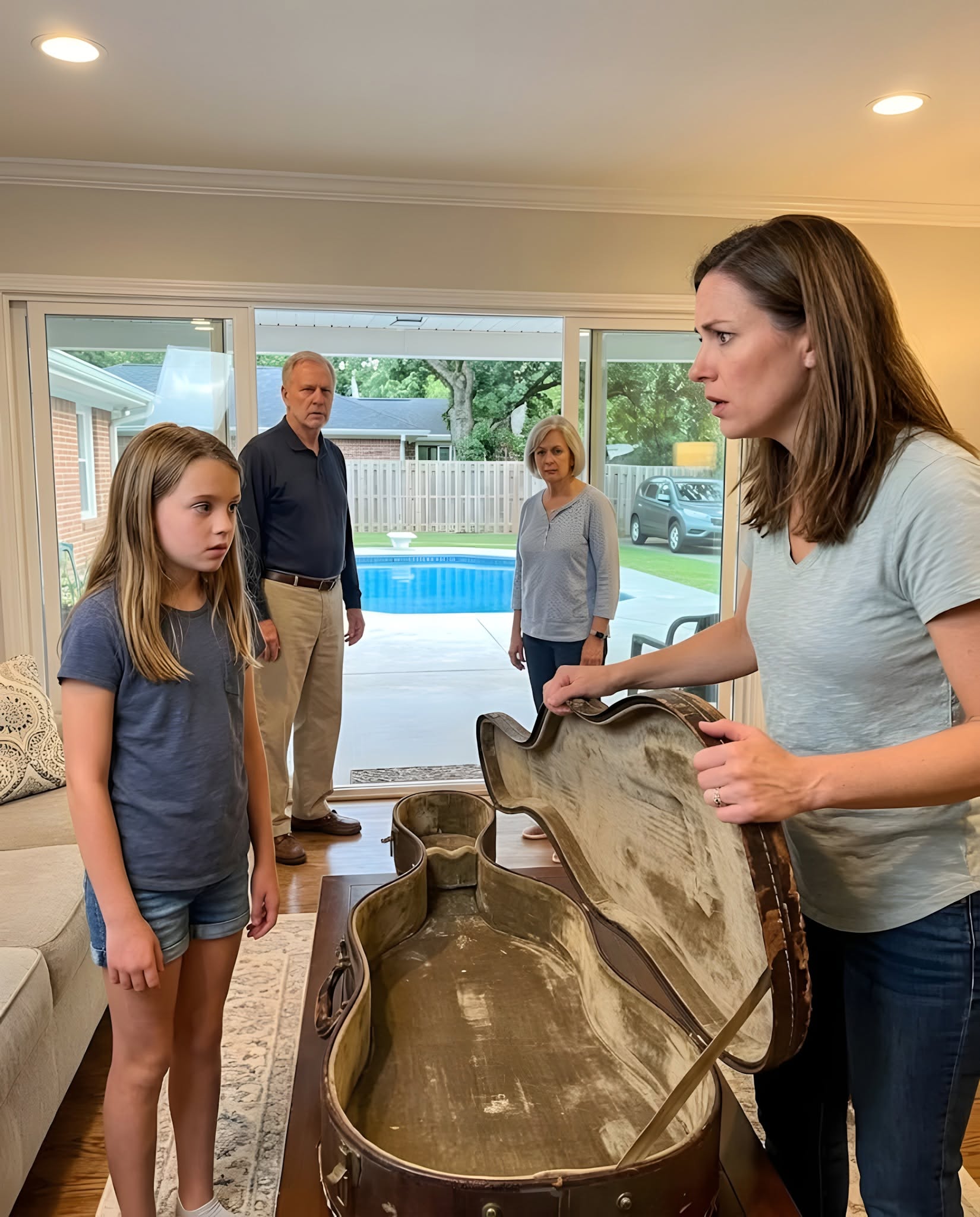 MY PARENTS SOLD MY 11-YEAR-OLD DAUGHTER’S $87,000 CELLO FOR MY SISTER’S POOL—THEN GRANDMA SMILED AND SAID, “THE CELLO WAS NEVER REALLY MINE…”