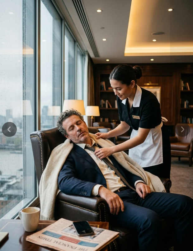 THE BILLIONAIRE PRETENDED TO BE ASLEEP TO TEST HIS NEW MAID—BUT WHAT SHE DID MADE HIM OPEN HIS EYES AND FORGET HOW TO BREATHE