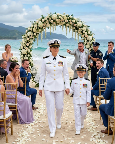 MY FATHER SHREDDED ALL FOUR OF MY WEDDING GOWNS TWO NIGHTS BEFORE THE CEREMONY—SO I WALKED DOWN THE AISLE IN MY AIR FORCE UNIFORM, AND THE MAN WHO ENTERED BEHIND ME DESTROYED THE LIE MY FAMILY HAD USED FOR 15 YEARS