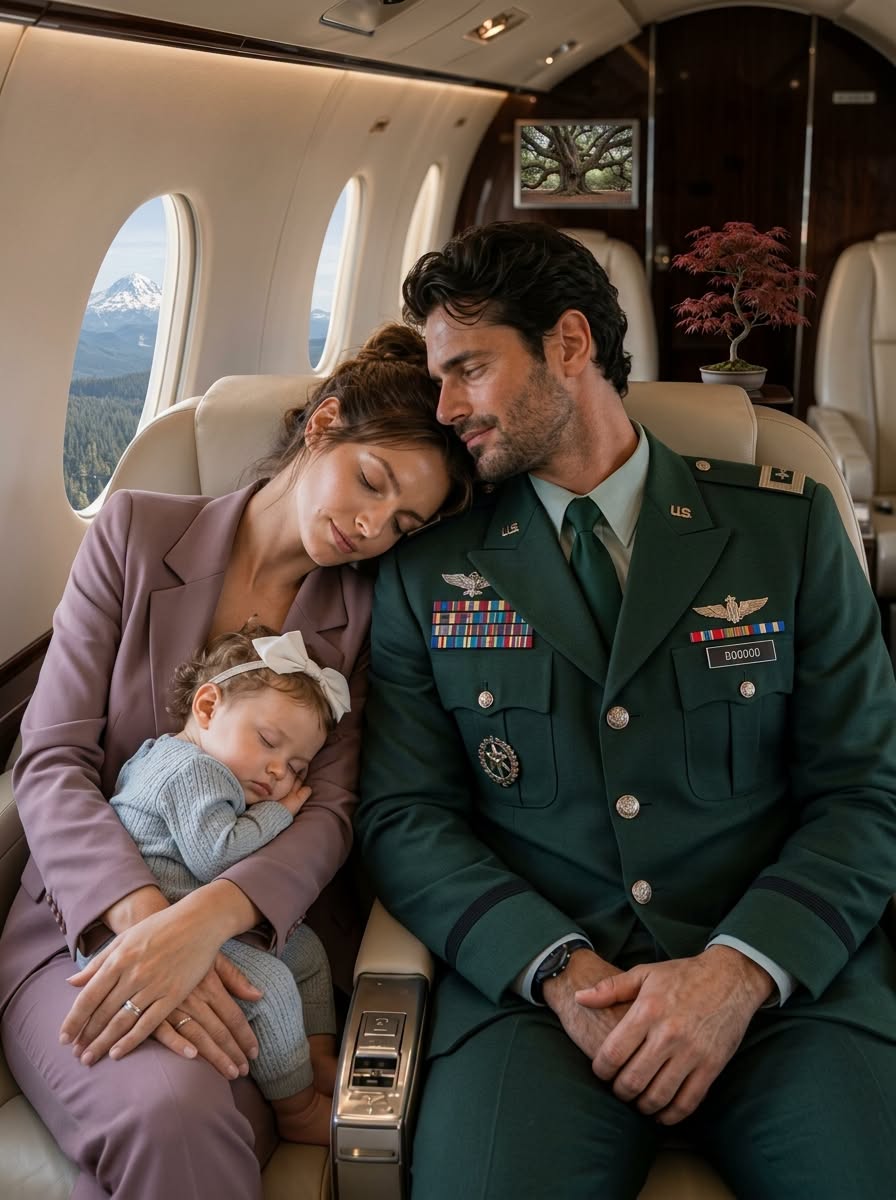 A Stranger Asked Me to Sleep on His Shoulder—Then One Airplane Photo Turned My Ruthless Ex Against a Man He Could Never Touch