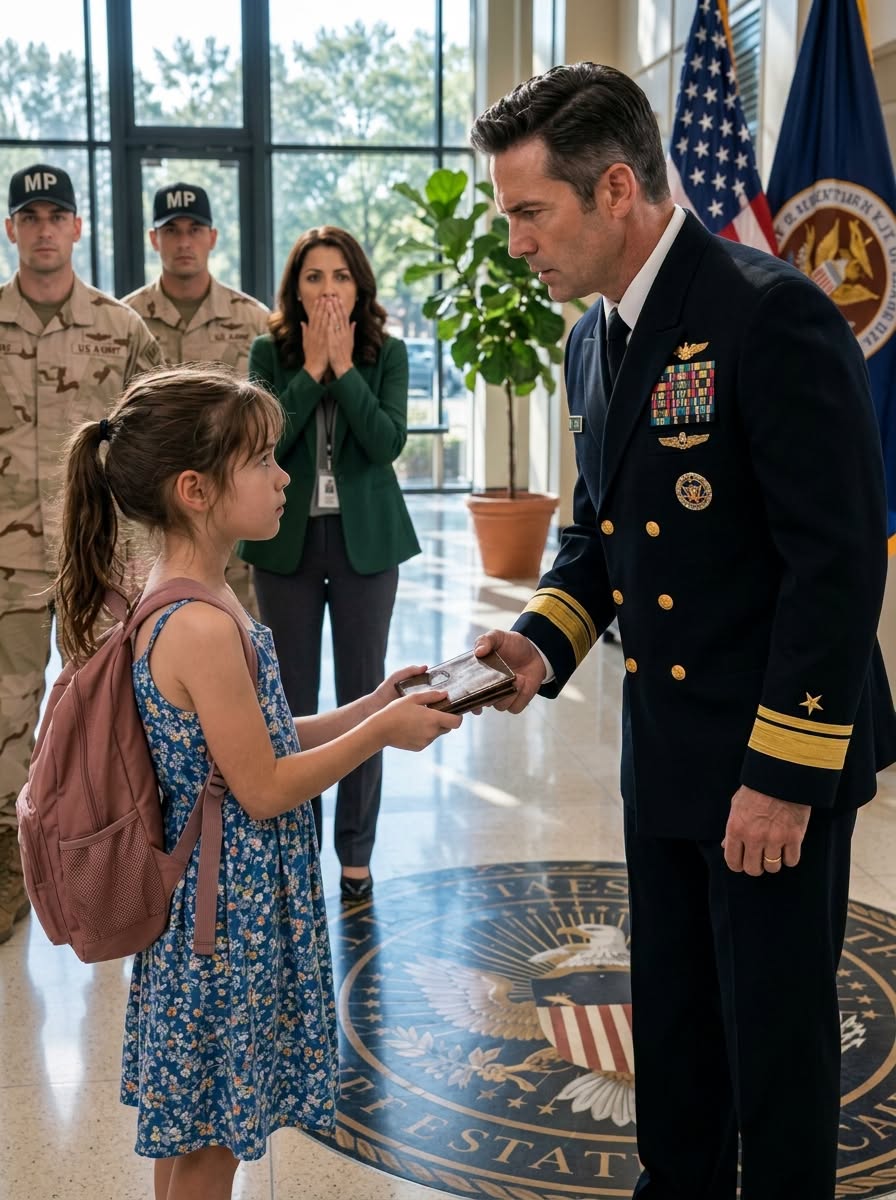Eight-Year-Old Girl Returns U.S. Army General’s Lost Wallet—Then He Sees Her Eviction Notice and Locks the Base Down