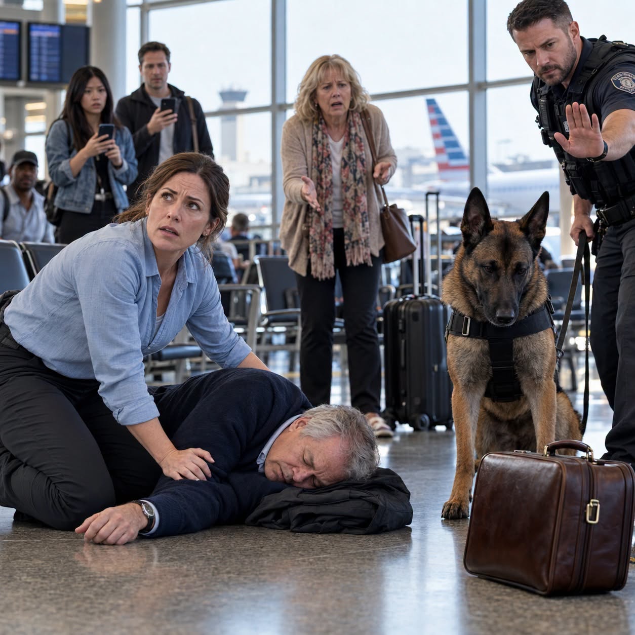 A Hero at Gate C18: The Strangers, the Suitcase, and the Flight That Changed Everything