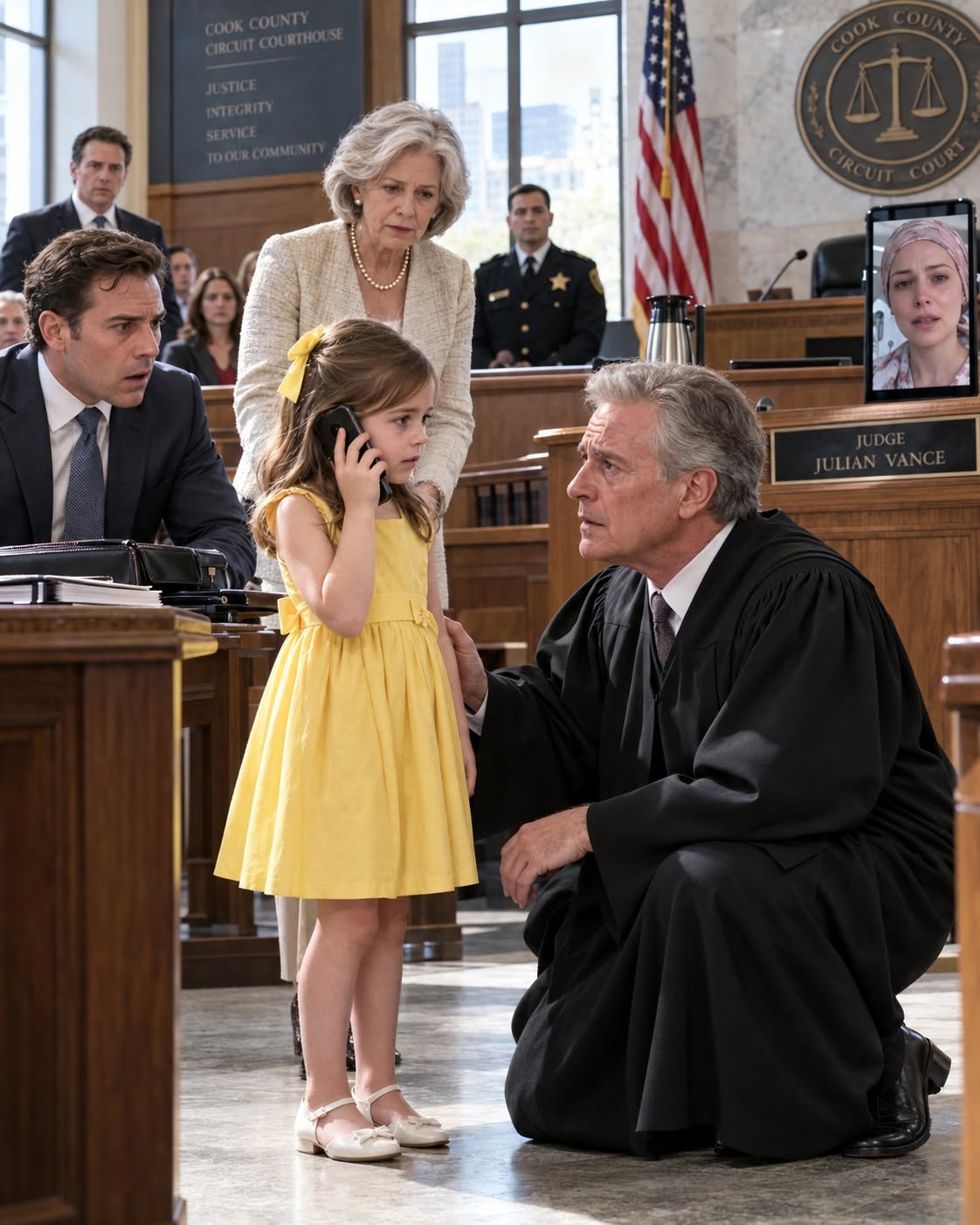 A Corrupt Lawyer Dropped His Phone in My Courtroom—Then My Dying Daughter Called It