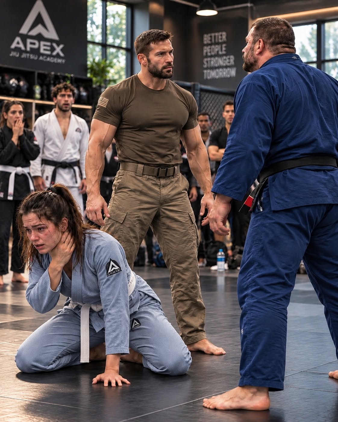 My older brother arrived ten minutes early to help me move and instead watched a 210-pound black belt ignore my desperate taps until I went unconscious on the mat.