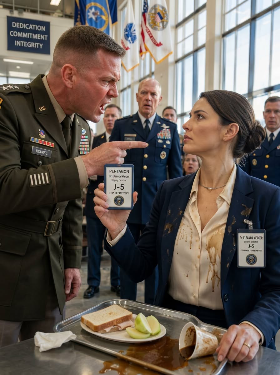 THE MARINE SHOVED ME IN THE PENTAGON—THEN THE CHAIRMAN OF THE JOINT CHIEFS SAID MY NAME