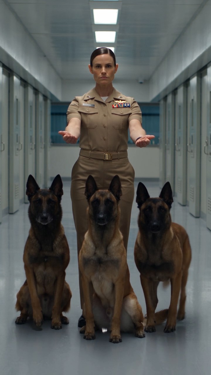 THEY LOCKED ME IN A CAGE WITH THREE "KILLER" MILITARY DOGS TO DESTROY MY CAREER. WHAT HAPPENED NEXT SILENCED THE ENTIRE PENTAGON.