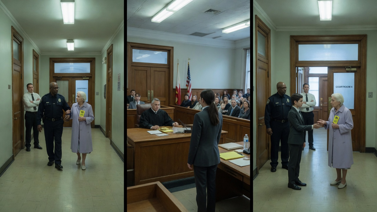 The Supervisor Had The Elderly Woman Kicked Out Of The Courthouse, Unaware She Was The Legend Who Trained The Prosecutor Inside.