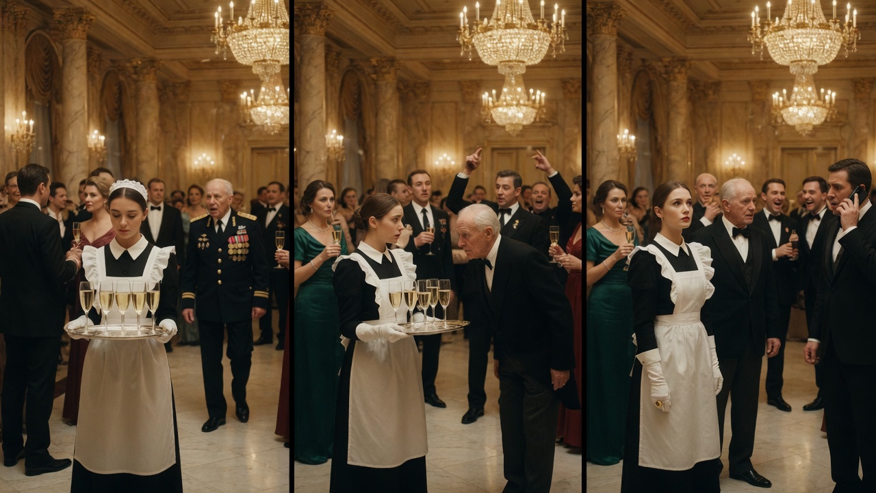 They Ignored The Quiet Maid For Three Years, Unaware Of The Decorated General Who Just Walked Into The Ballroom.