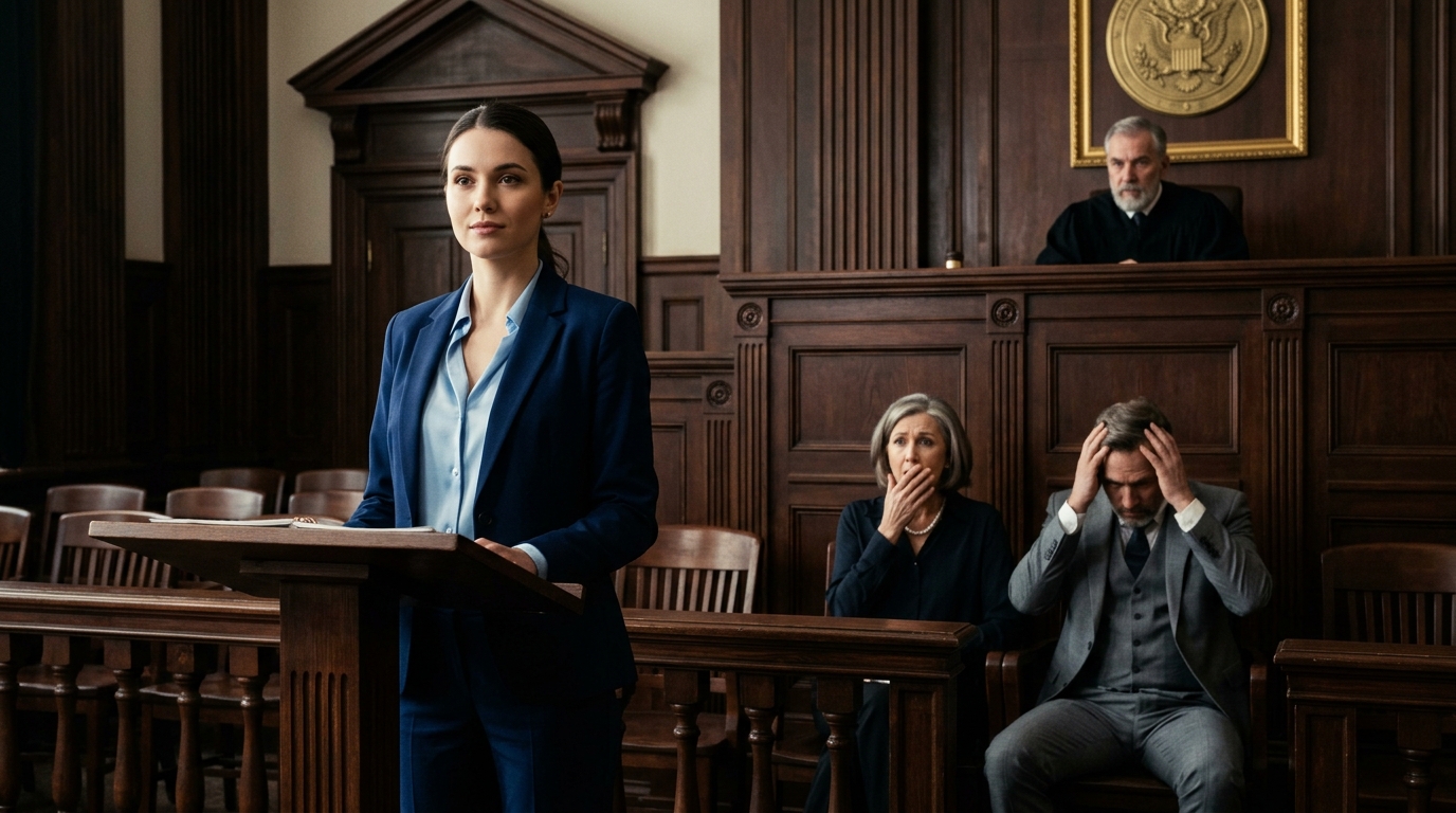 They Laughed When She Walked Into Court—Until the Judge Recognized Her Name.