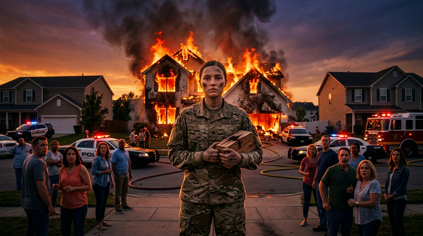 A soldier returns from hell to find her family has replaced her with a lie, and the secret they buried in the backyard is about to shatter their suburban facade.