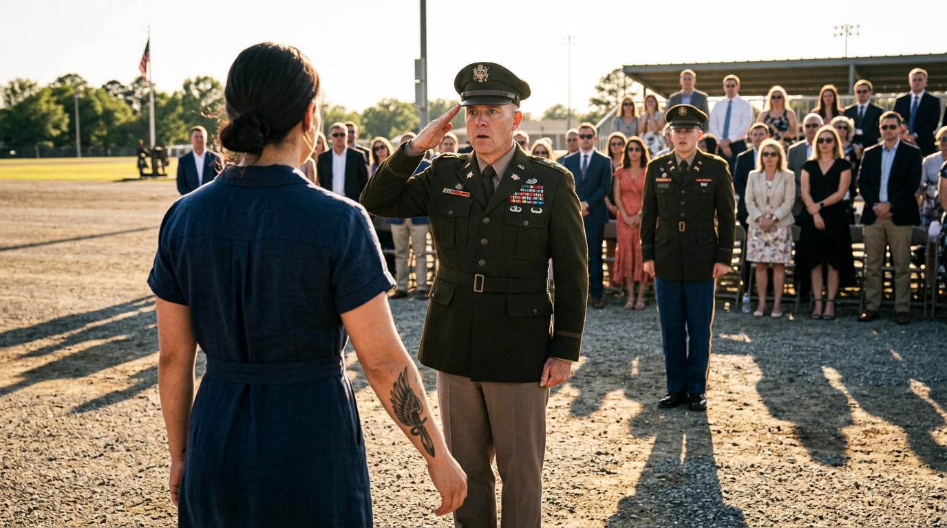 A forgotten military legend is forced out of the shadows when a ghosts-from-the-past tattoo signals the end of a suburban facade.