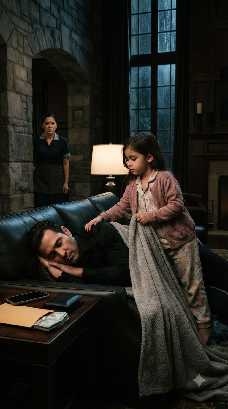 I Pretended to Sleep to Test My New Maid—Then Her Daughter’s Six Words Exposed the Traitor in My Family