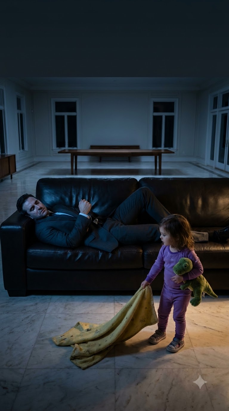 The Billionaire Boss Pretended to Sleep to See Who Still Cared, but His Maid’s Toddler Gave Him the One Thing His $40 Billion Couldn’t Buy