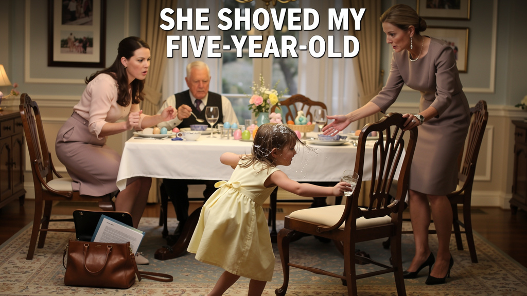 My Sister Shoved My Five-Year-Old at Easter—Then She Saw the Acquisition Papers for Her Company in My Hand