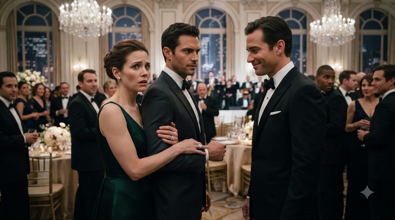 THE MAFIA BOSS TOLD HER TO PRETEND SHE WAS HIS WIFE FOR FOUR HOURS—THEN HER EX WALKED INTO THE BALLROOM, AND GABRIEL FORGOT HE WAS ACTING