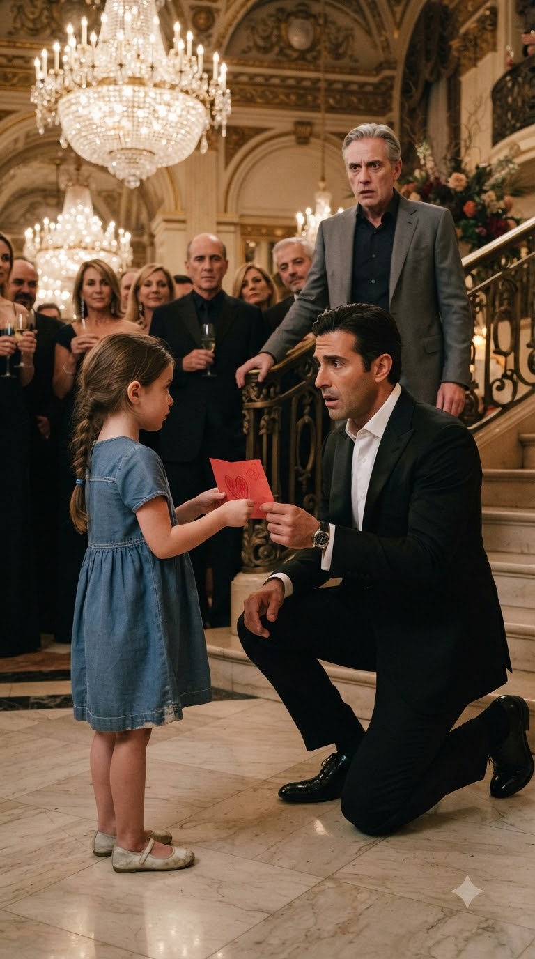The Billionaire Mafia Boss Agreed to Be a Maid’s Little Girl’s Daddy for One Day, but Her Crayon Heart Unlocked the Secret His Most Loyal Man Had Buried for Fifteen Years