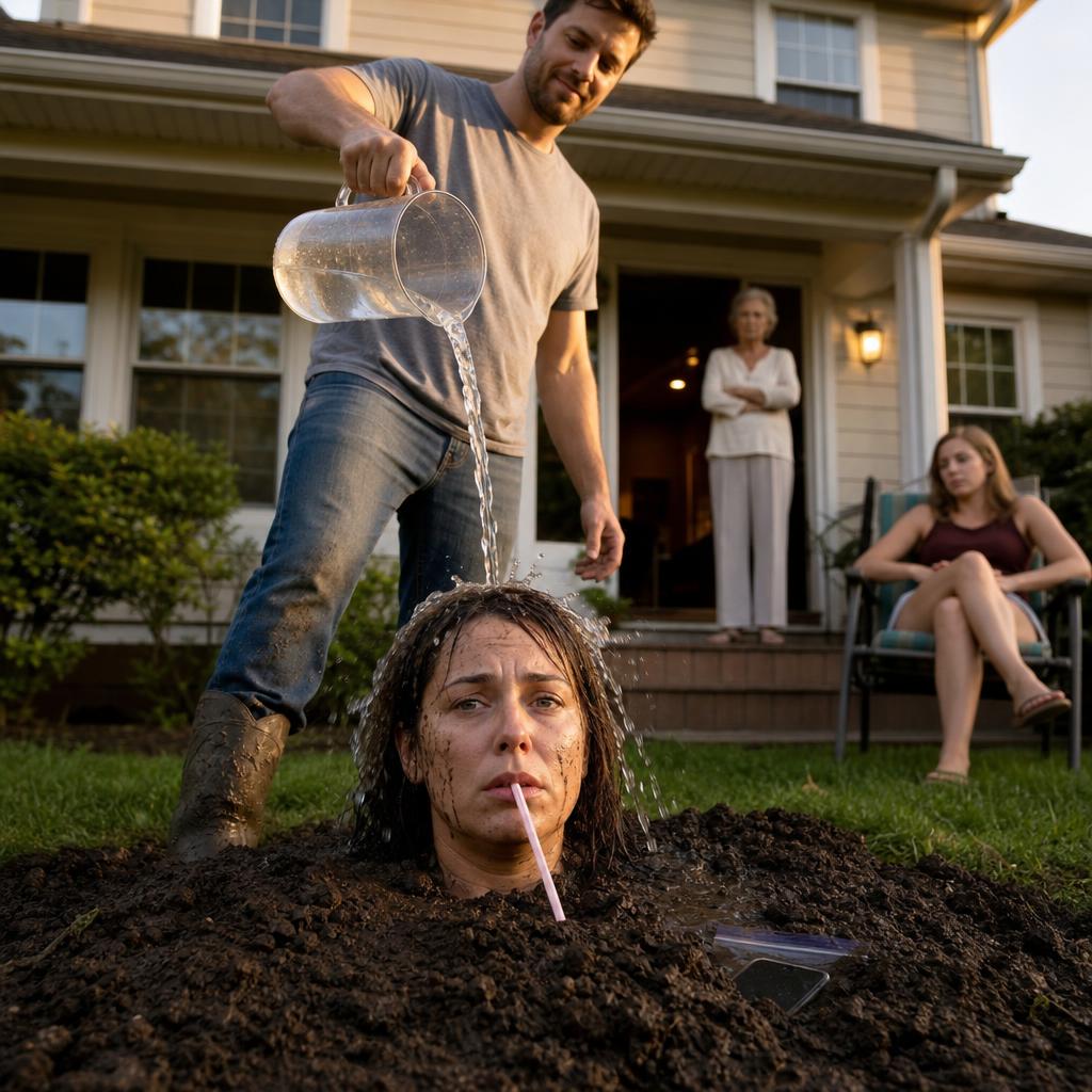 THE WOMAN BENEATH THE YARD