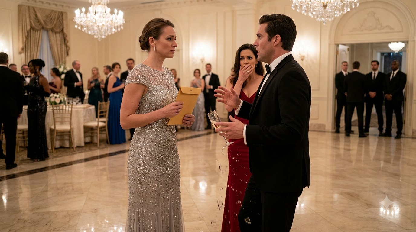Spencer took his mistress to the Apex Group gala and left me at home in the same worn navy dress I had owned before our marriage.