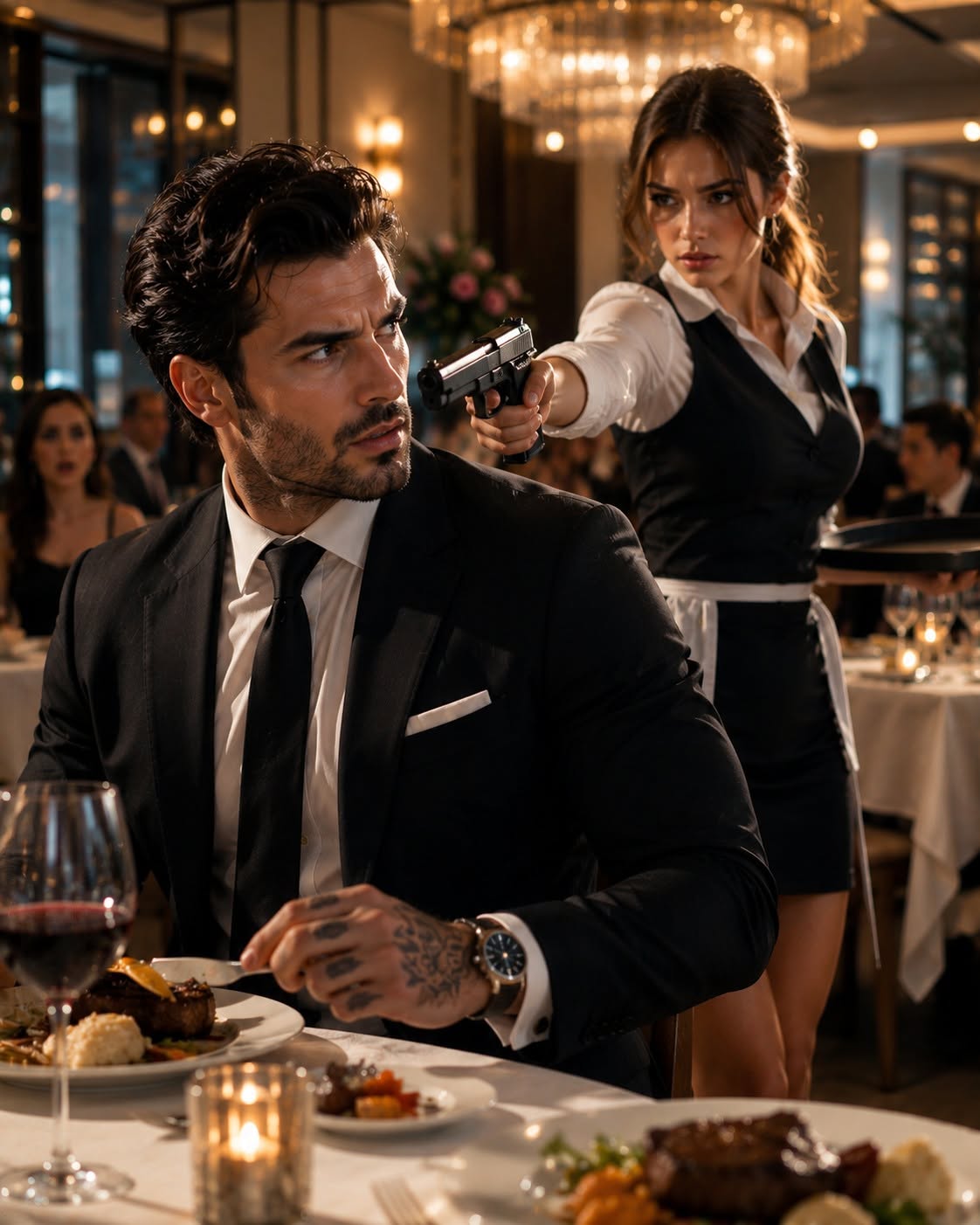 THE $100 TIP THAT STARTED A WAR: How a Broke 3 AM Waitress Inherited an Empire!