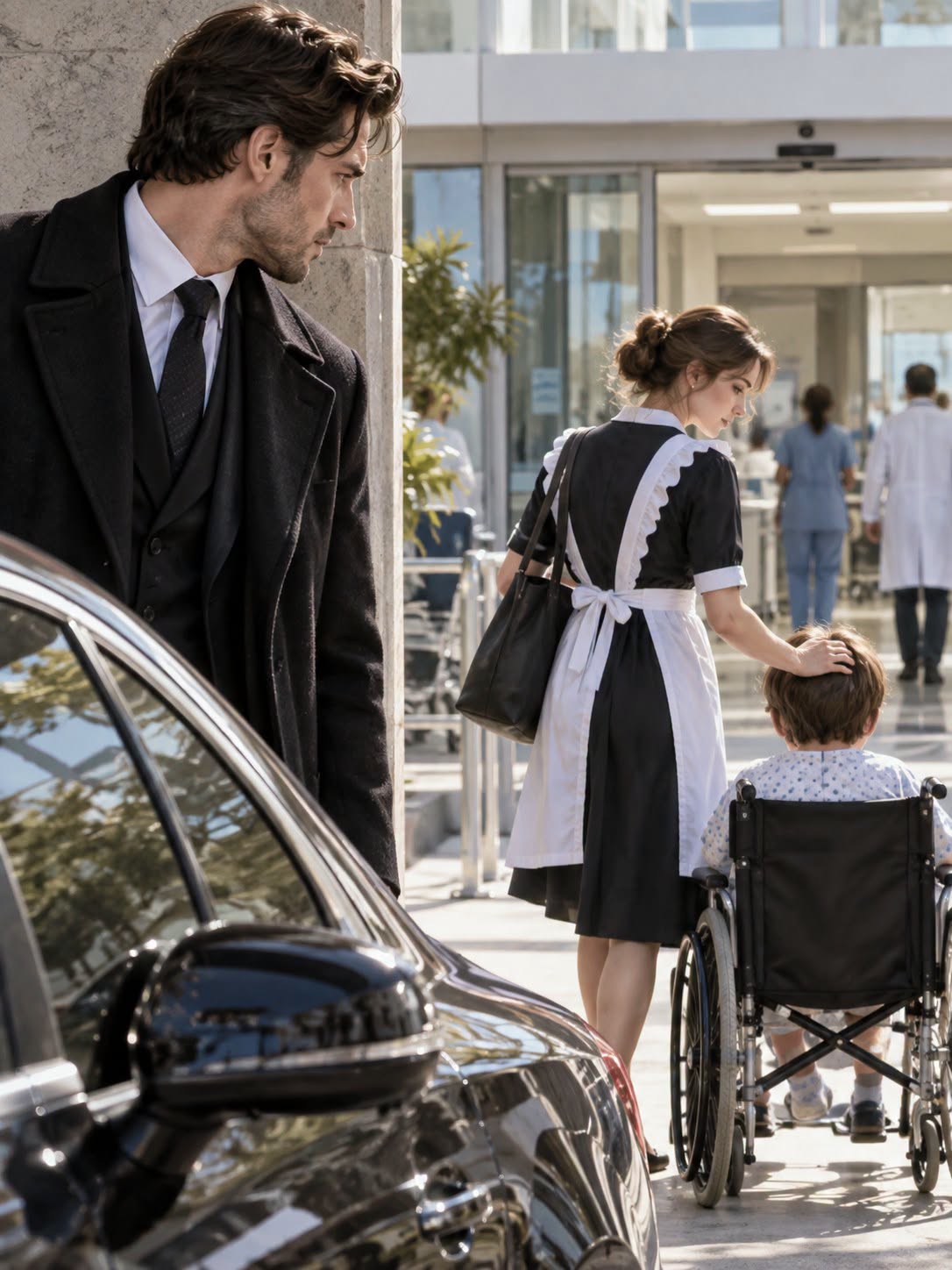She Was Just His Maid. But When He Followed Her to the Hospital, the Brutal Truth Shattered His Cold Heart Forever!